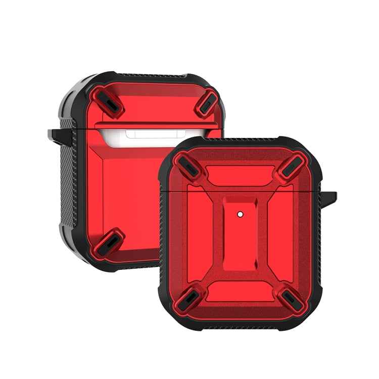 Wireless Earphones Shockproof King Kong Armor Silicone Protective Case, For AirPods 1/2, For AirPods Pro