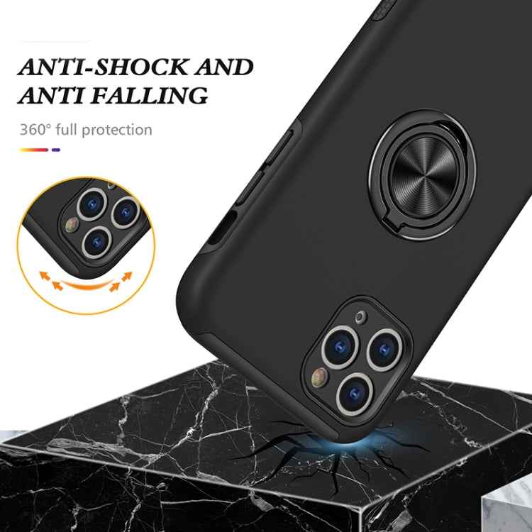 PC + TPU Shockproof Magnetic Protective Case with Invisible Ring Holder, For iPhone 11 Pro, For iPhone 11 Pro Max, For iPhone 12 mini, For iPhone 12, For iPhone 12 Pro, For iPhone 12 Pro Max