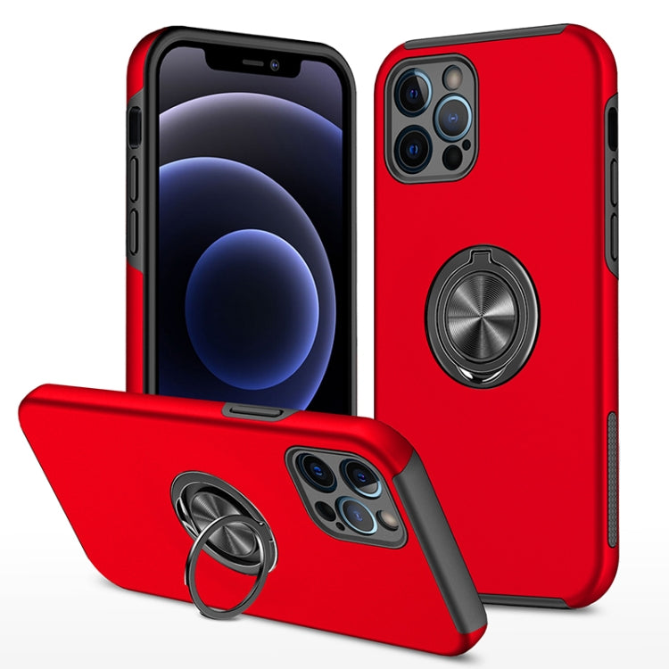 PC + TPU Shockproof Magnetic Protective Case with Invisible Ring Holder, For iPhone 11 Pro, For iPhone 11 Pro Max, For iPhone 12 mini, For iPhone 12, For iPhone 12 Pro, For iPhone 12 Pro Max