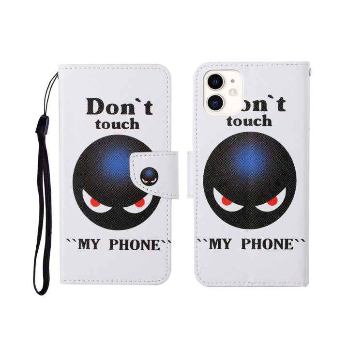 Painted Pattern Horizontal Flip Leathe Case, For iPhone 11, For iPhone 11 Pro, For iPhone 11 Pro Max