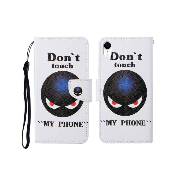 Painted Pattern Horizontal Flip Leathe Case, For iPhone SE (2020)/ 7 /8, For iPhone X, For iPhone XR