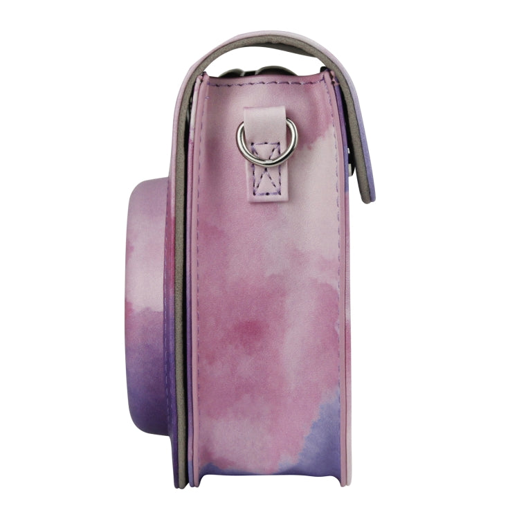 Painted Series Camera Bag with Shoulder Strap for Fujifilm Instax mini 11, For Fujifilm Instax mini 11(Fantasy Cloud), For Fujifilm Instax mini 11(Blue Pastel), For Fujifilm Instax mini 11(Oil Paint), For Fujifilm Instax mini 11(Light Pink Hand-painted...