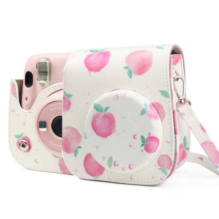 Painted Series Camera Bag with Shoulder Strap for Fujifilm Instax mini 11, For Fujifilm Instax mini 11(Fantasy Cloud), For Fujifilm Instax mini 11(Blue Pastel), For Fujifilm Instax mini 11(Oil Paint), For Fujifilm Instax mini 11(Light Pink Hand-painted...