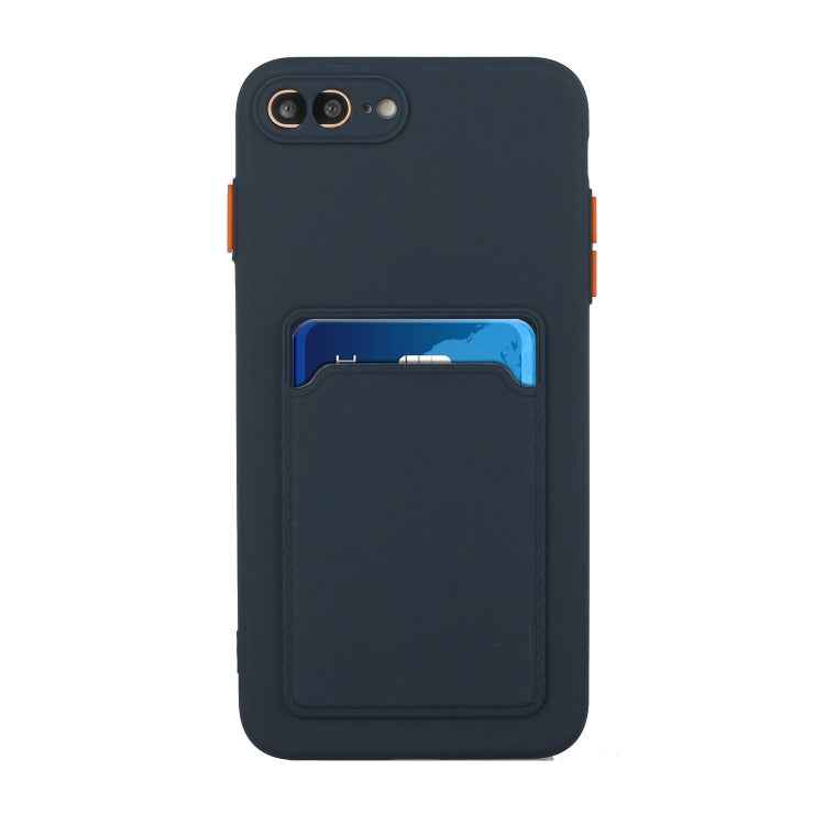 Card Slot Design Shockproof TPU Protective Case, For iPhone 8 & 7, For iPhone 8 Plus & 7 Plus, For iPhone 11, For iPhone 11 Pro