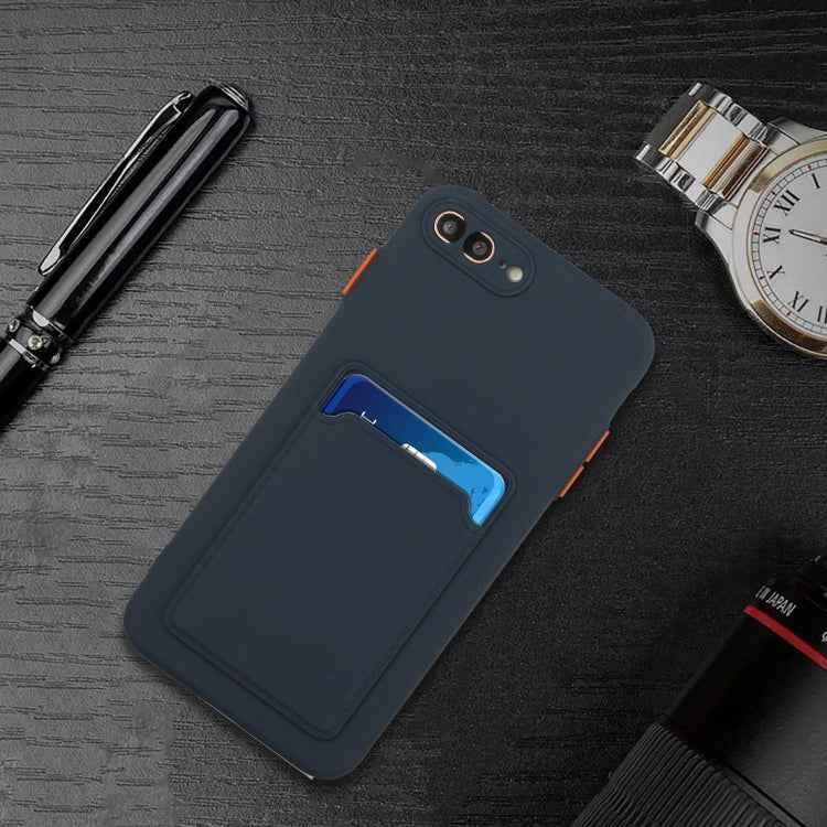 Card Slot Design Shockproof TPU Protective Case, For iPhone 8 & 7, For iPhone 8 Plus & 7 Plus, For iPhone 11, For iPhone 11 Pro