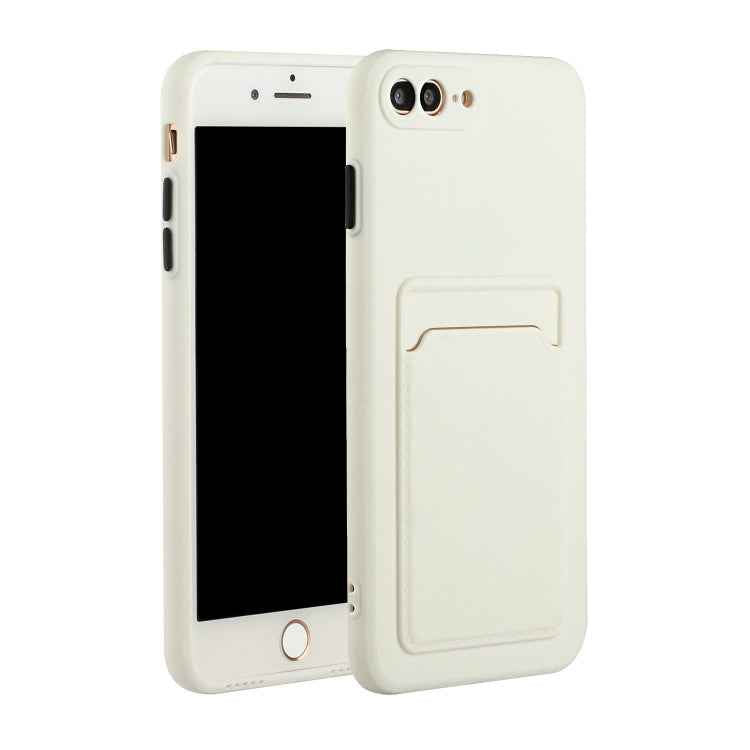 Card Slot Design Shockproof TPU Protective Case, For iPhone 8 & 7, For iPhone 8 Plus & 7 Plus, For iPhone 11, For iPhone 11 Pro