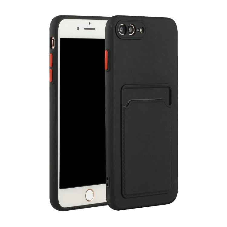 Card Slot Design Shockproof TPU Protective Case, For iPhone 8 & 7, For iPhone 8 Plus & 7 Plus, For iPhone 11, For iPhone 11 Pro