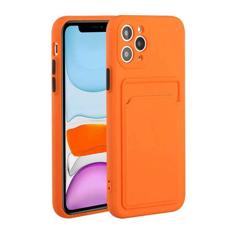 Card Slot Design Shockproof TPU Protective Case, For iPhone 8 & 7, For iPhone 8 Plus & 7 Plus, For iPhone 11, For iPhone 11 Pro