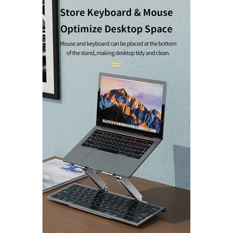 ROCK RPH0972 Aluminum Alloy Liftable Laptop Cooling Bracket