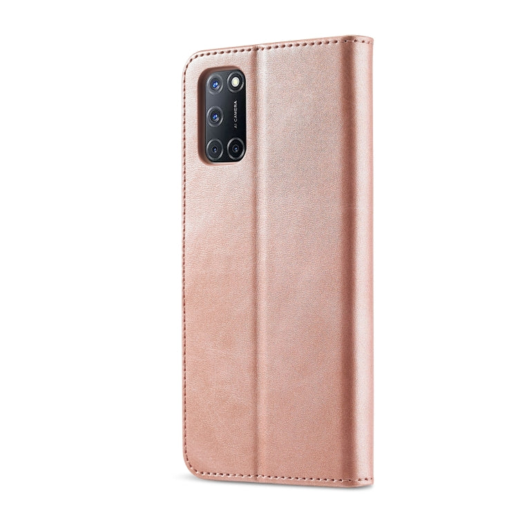 For OPPO F19 Pro / A94 5G LC.IMEEKE Calf Texture Horizontal Flip Leather Case with Holder & Card Slots & Wallet (Brown), For OPPO F19 Pro / A94 5G
