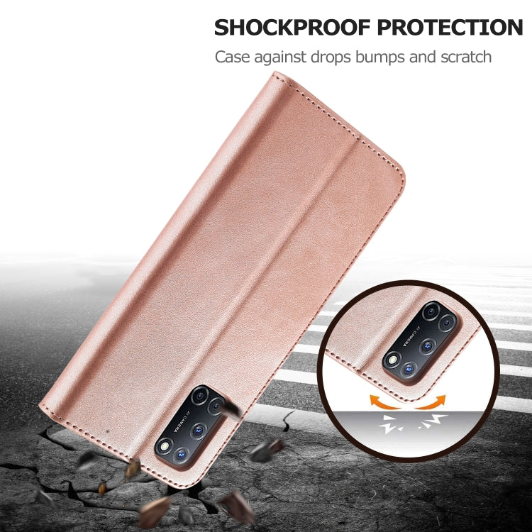 For OPPO F19 Pro / A94 5G LC.IMEEKE Calf Texture Horizontal Flip Leather Case with Holder & Card Slots & Wallet (Brown), For OPPO F19 Pro / A94 5G
