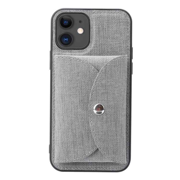 ViLi T Series TPU + PU Woven Fabric Magnetic Protective Case with Wallet, For iPhone 11, For iPhone 11 Pro, For iPhone 11 Pro Max, For iPhone 12 mini, For iPhone 12, For iPhone 12 Pro, For iPhone 12 Pro Max