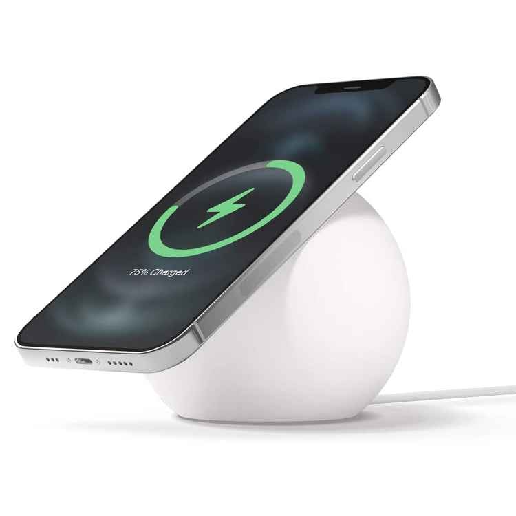 Silicone Pellet Magsafe Magnetic Charger Holder for iPhone 12 Series and Above, Silicone Pellet