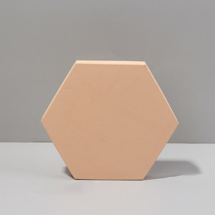 Geometric Cube Solid Color Photography Photo Background Table Shooting Foam Props, 7.6 x 6cm Cylinder, Round Combo Kits, 18 x 2cm Hexagon, Cuboid Door Combo Kits