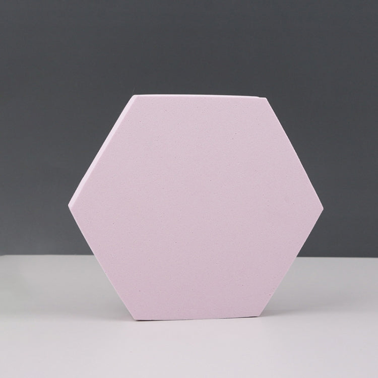 Geometric Cube Solid Color Photography Photo Background Table Shooting Foam Props, 7.6 x 6cm Cylinder, Round Combo Kits, 18 x 2cm Hexagon, Cuboid Door Combo Kits