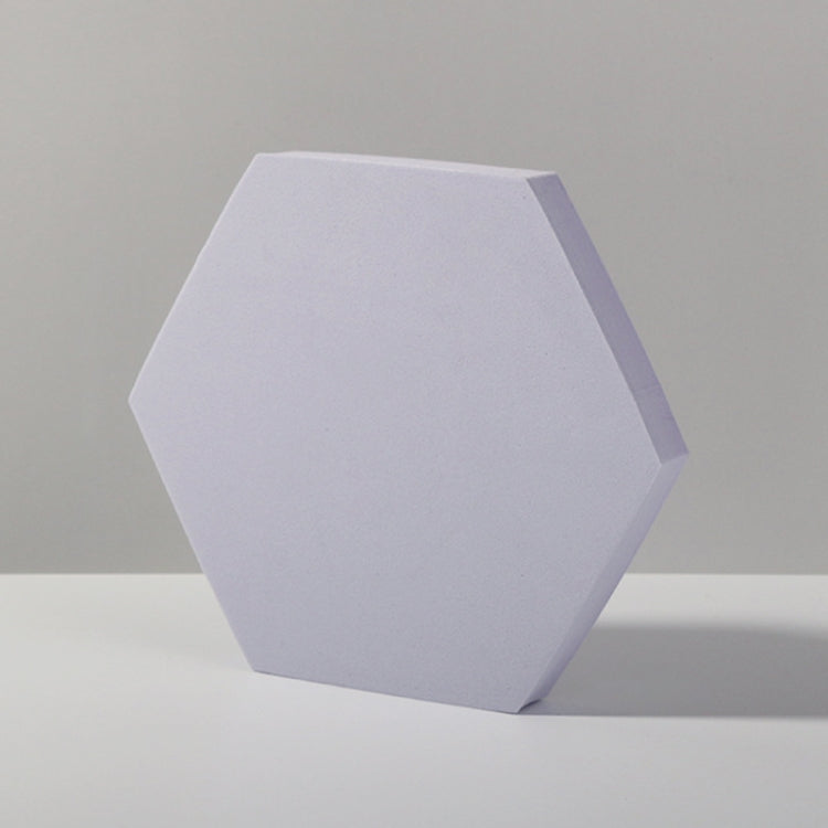 Geometric Cube Solid Color Photography Photo Background Table Shooting Foam Props, 7.6 x 6cm Cylinder, Round Combo Kits, 18 x 2cm Hexagon, Cuboid Door Combo Kits