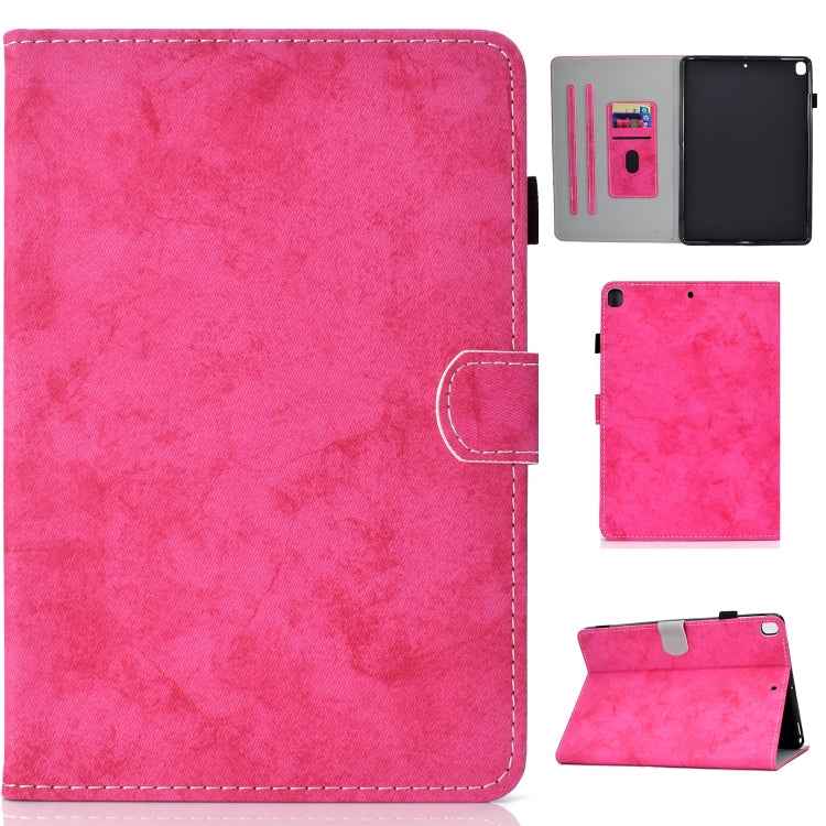 Solid Color Horizontal Flip Leather Case with Holder & Card Slots & Pen Slot & Sleep / Wake-up Function