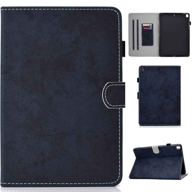 Solid Color Horizontal Flip Leather Case with Holder & Card Slots & Pen Slot & Sleep / Wake-up Function, For iPad 10.2 2021 / 2020 / 2019