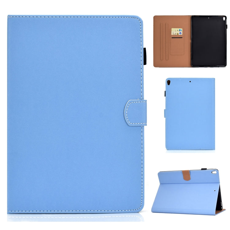 Solid Color Horizontal Flip Leather Case with Holder & Card Slots & Pen Slot & Sleep / Wake-up Function, For iPad 10.2 2021 / 2020 / 2019