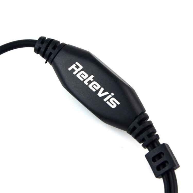 RETEVIS M Throat PTT Covert Acoustic Tube Earphone Speaker Microphone