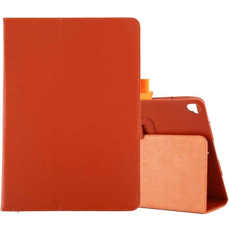 For iPad 10.2 / 10.5 Litchi Texture Horizontal Flip Leather Case with Holder