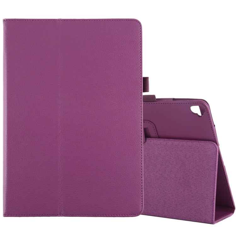 For iPad 10.2 / 10.5 Litchi Texture Horizontal Flip Leather Case with Holder