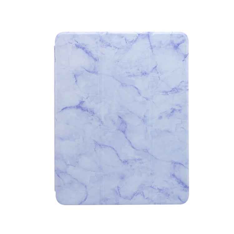 Marble Texture Horizontal Flip Leather Case with Three-folding Holder & Sleep / Wake-up Function, For iPad Pro 11 2022 / 2021