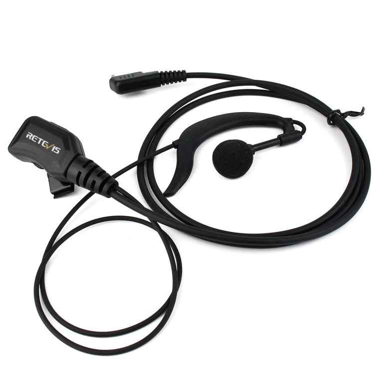 RETEVIS R-111 G Type PTT Adjustable Volume Earphone Microphone for H-777/RT-5R/RT1/RT2/RT5