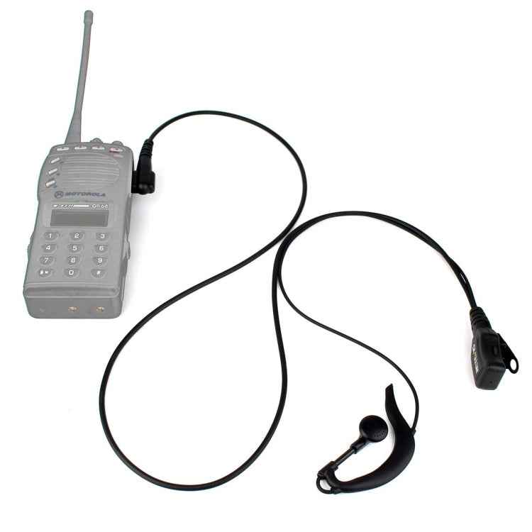 RETEVIS R-111 M Head 2 Pin PTT Adjustable Volume Earphone Microphone for Motorola GP68/GP88/GP300/GP2000
