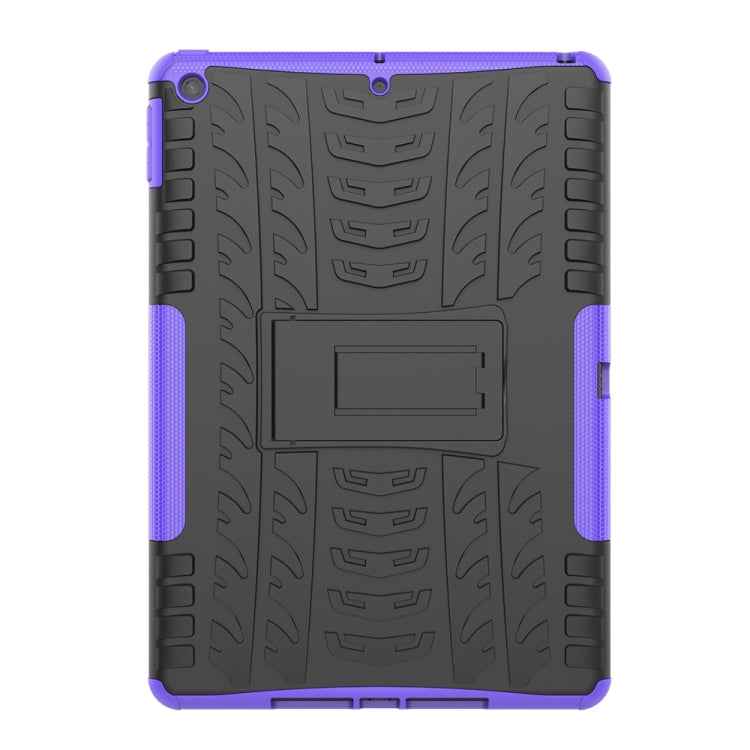Tire Texture TPU + PC Shockproof Case with Holder, For iPad 10.2