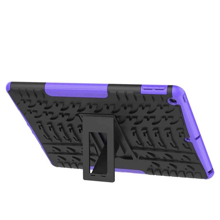 Tire Texture TPU + PC Shockproof Case with Holder, For iPad 10.2