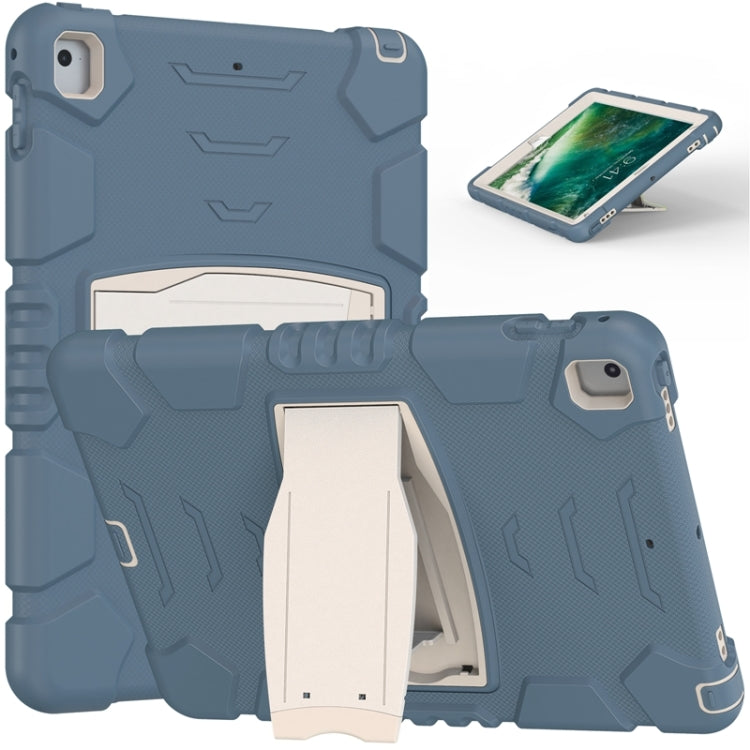 3-Layer Protection Screen Frame + PC + Silicone Shockproof Combination Case with Holder, For iPad 9.7 (2018) / (2017) / Air 2 / Pro 9.7, For iPad 10.2 2021 / 2020 / 2019, For iPad Pro 10.5 (2019) / (2017)