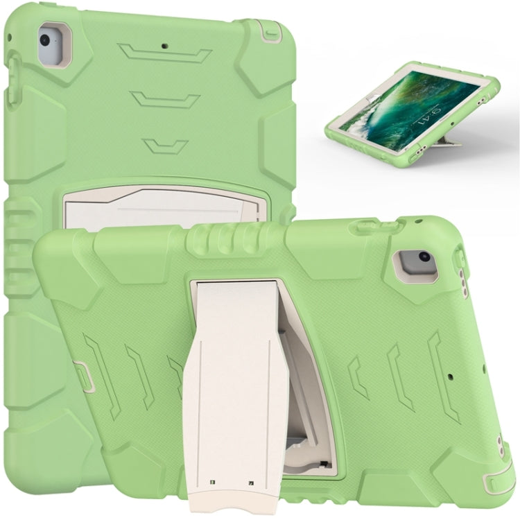 3-Layer Protection Screen Frame + PC + Silicone Shockproof Combination Case with Holder, For iPad 9.7 (2018) / (2017) / Air 2 / Pro 9.7, For iPad 10.2 2021 / 2020 / 2019, For iPad Pro 10.5 (2019) / (2017)