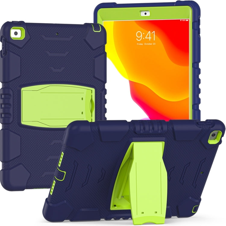 3-Layer Protection Screen Frame + PC + Silicone Shockproof Combination Case with Holder, For iPad 9.7 (2018) / (2017) / Air 2 / Pro 9.7, For iPad 10.2 2021 / 2020 / 2019, For iPad Pro 10.5 (2019) / (2017)