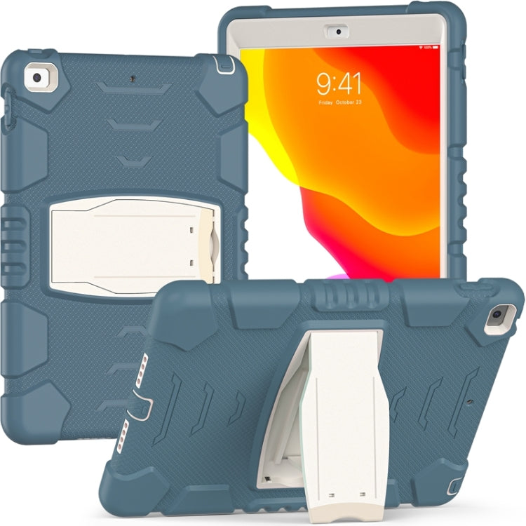 3-Layer Protection Screen Frame + PC + Silicone Shockproof Combination Case with Holder, For iPad 9.7 (2018) / (2017) / Air 2 / Pro 9.7, For iPad 10.2 2021 / 2020 / 2019, For iPad Pro 10.5 (2019) / (2017)