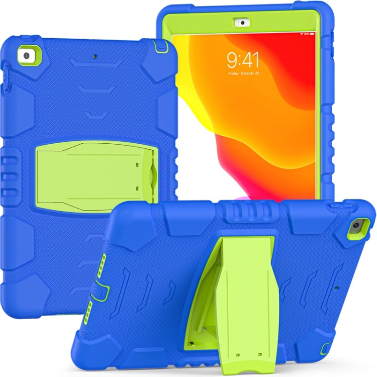 3-Layer Protection Screen Frame + PC + Silicone Shockproof Combination Case with Holder, For iPad 9.7 (2018) / (2017) / Air 2 / Pro 9.7, For iPad 10.2 2021 / 2020 / 2019, For iPad Pro 10.5 (2019) / (2017)