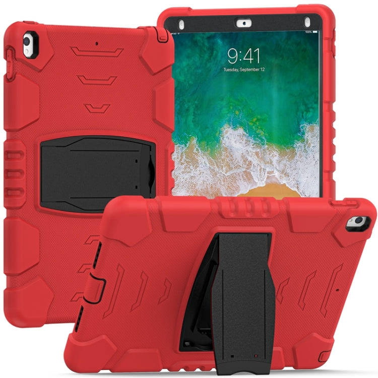 3-Layer Protection Screen Frame + PC + Silicone Shockproof Combination Case with Holder, For iPad 9.7 (2018) / (2017) / Air 2 / Pro 9.7, For iPad 10.2 2021 / 2020 / 2019, For iPad Pro 10.5 (2019) / (2017)