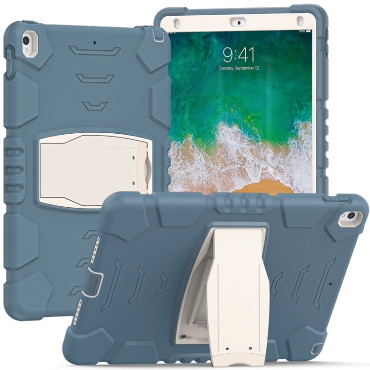 3-Layer Protection Screen Frame + PC + Silicone Shockproof Combination Case with Holder, For iPad 9.7 (2018) / (2017) / Air 2 / Pro 9.7, For iPad 10.2 2021 / 2020 / 2019, For iPad Pro 10.5 (2019) / (2017)