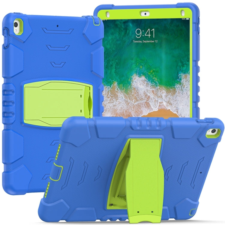 3-Layer Protection Screen Frame + PC + Silicone Shockproof Combination Case with Holder, For iPad 9.7 (2018) / (2017) / Air 2 / Pro 9.7, For iPad 10.2 2021 / 2020 / 2019, For iPad Pro 10.5 (2019) / (2017)