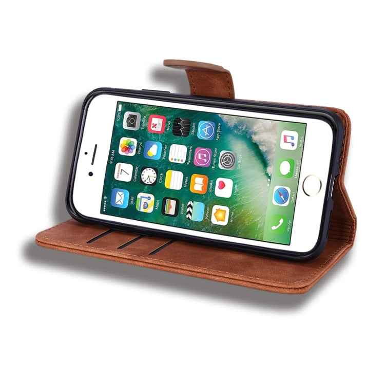 Calf Pattern Diamond Mandala Double Folding Design Embossed Leather Case with Wallet & Holder & Card Slots