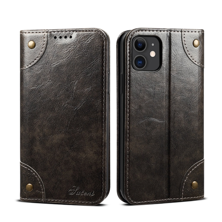 Baroque Simple Horizontal Flip Leather Case, with Holder & Card Slots & Wallet, For iPhone 11, For iPhone 11 Pro, For iPhone 11 Pro Max, For iPhone XS / X, For iPhone SE 2022 / SE 2020 / 8 / 7, For iPhone 8 Plus / 7 Plus, For iPhone XR, For iPhone XS Max