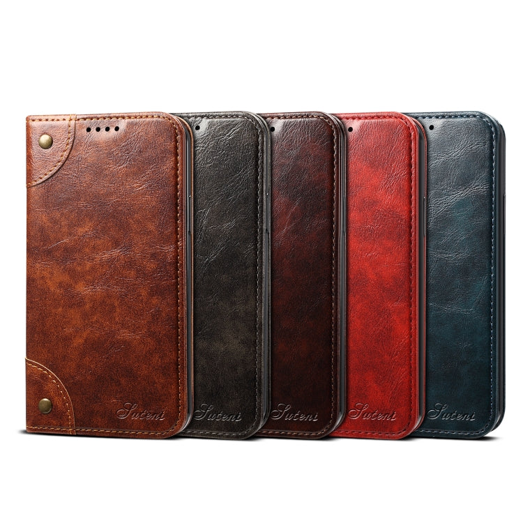 Baroque Simple Horizontal Flip Leather Case, with Holder & Card Slots & Wallet
