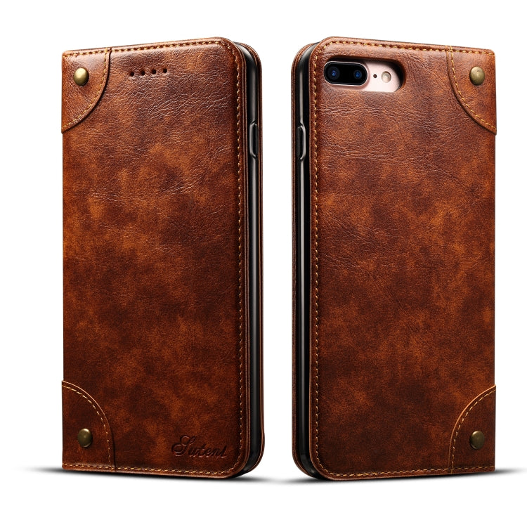 Baroque Simple Horizontal Flip Leather Case, with Holder & Card Slots & Wallet