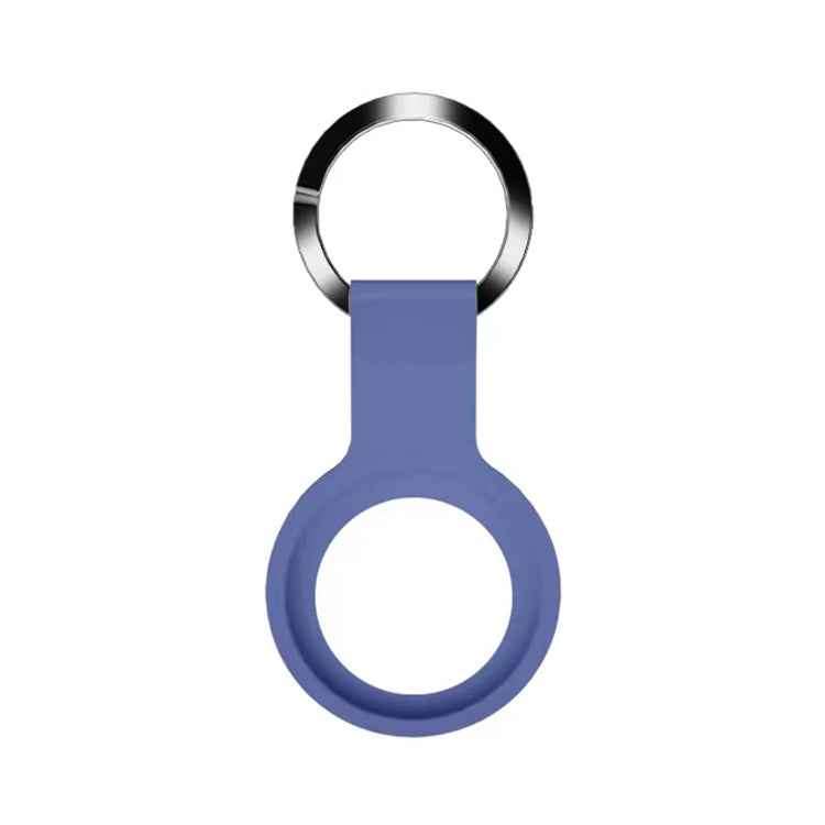 Mutural Liquid Silicone Protective Case with Key Ring for AirTag 2nd Gen / AirTag 1st Gen
