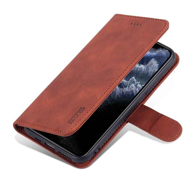 AZNS Skin Feel Calf Texture Horizontal Flip Leather Case with Card Slots & Holder & Wallet, For iPhone 11 Pro, For iPhone 11, For iPhone 11 Pro Max, For iPhone XS / X, For iPhone XS Max, For iPhone XR