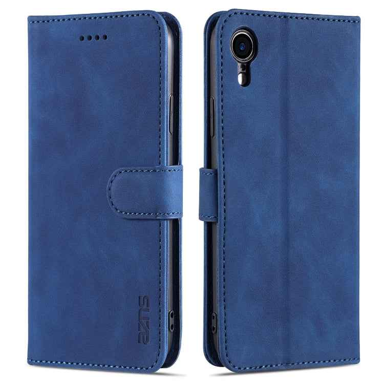AZNS Skin Feel Calf Texture Horizontal Flip Leather Case with Card Slots & Holder & Wallet, For iPhone 11 Pro, For iPhone 11, For iPhone 11 Pro Max, For iPhone XS / X, For iPhone XS Max, For iPhone XR