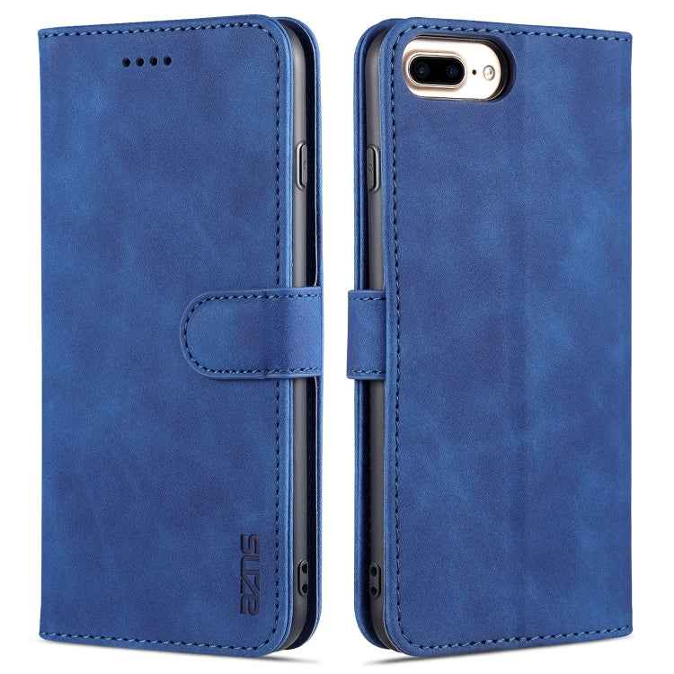 AZNS Skin Feel Calf Texture Horizontal Flip Leather Case with Card Slots & Holder & Wallet, For iPhone 6, For iPhone 7 Plus / 8 Plus, For iPhone 7 / 8 / SE (2020)