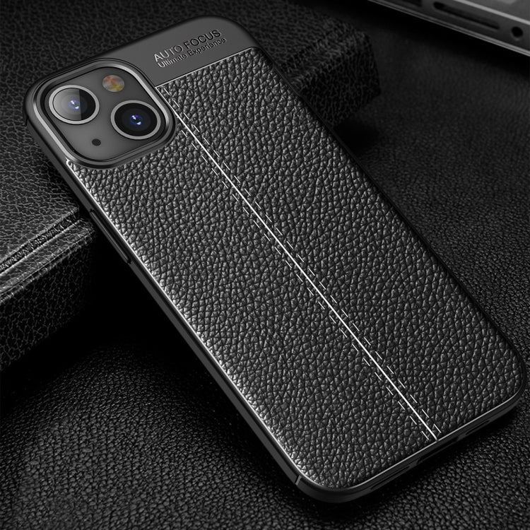 Litchi Texture TPU Shockproof Case, For iPhone 13