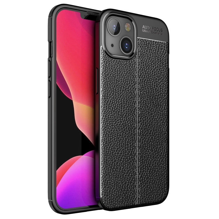 Litchi Texture TPU Shockproof Case, For iPhone 13