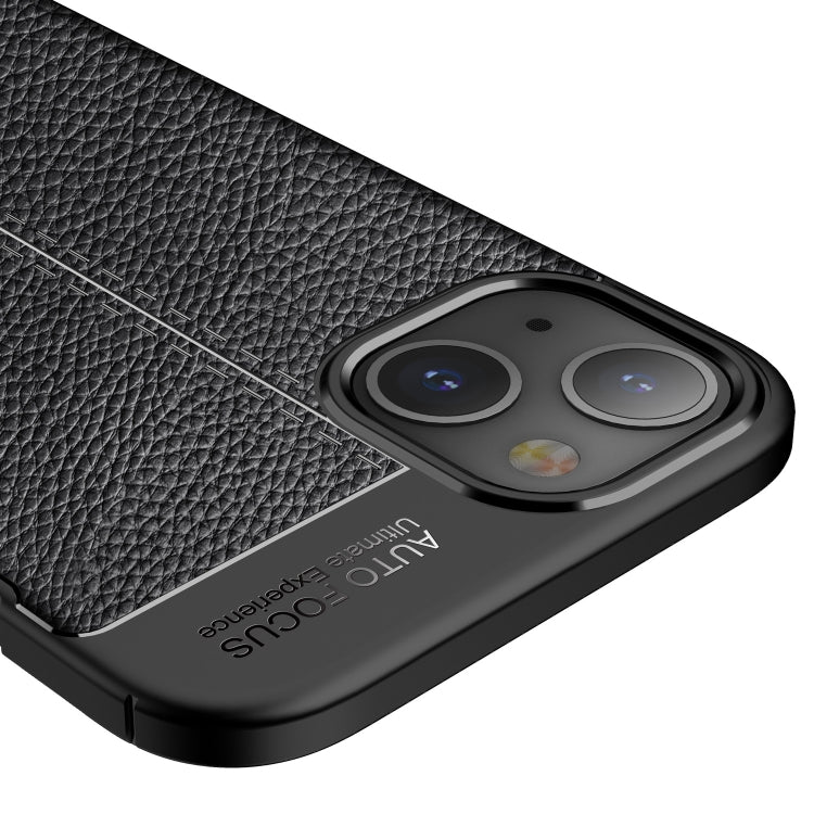 Litchi Texture TPU Shockproof Case, For iPhone 13
